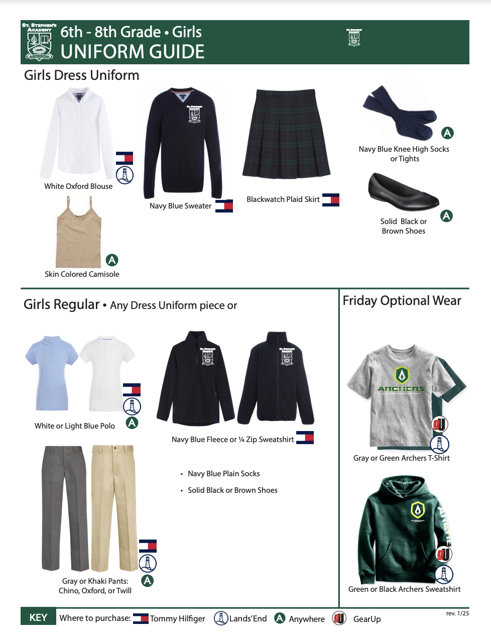 Uniforms -